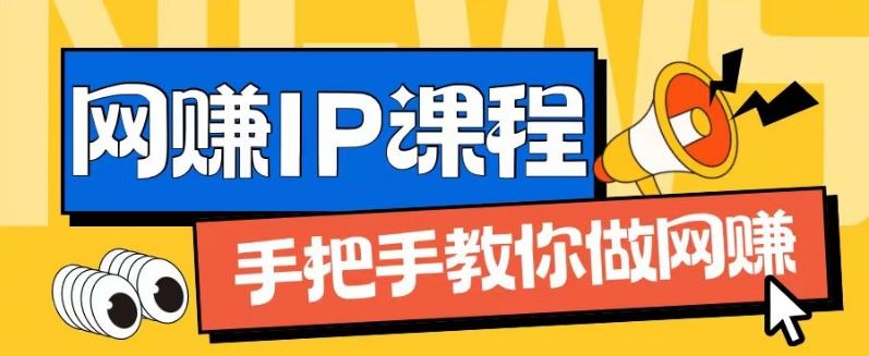 ip合伙人打造1.0，从0到1教你做网创，实现月入过万【揭秘】-学仕资源网