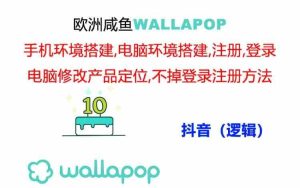 wallapop整套详细闭环流程:最稳定封号率低的一个操作账号的办法-学仕资源网