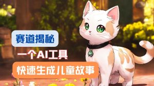 利用AI工具一分钟制作原创视频,多种变现方式,复制粘贴月入2w+!-学仕资源网