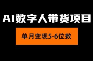 (11751期)2024年Ai数字人带货,小白就可以轻松上手,真正实现月入过万的项目-学仕资源网