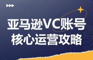 亚马逊VC账号核心玩法解析,实战经验拆解产品模块运营技巧,提升店铺GMV,有效提升运营利润-学仕资源网