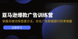 (11858期)亚马逊爆款广告训练营:掌握关键词库搭建方法,优化广告数据提升旺季销量-学仕资源网
