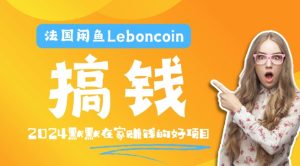 法国闲鱼Leboncoin跨境电商教程:环境邮箱电话解决产品上传及流量,悄悄赚钱-学仕资源网
