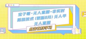宝子哥·无人直播-非实时防风技术(更新8月)无人半无人直播-学仕资源网