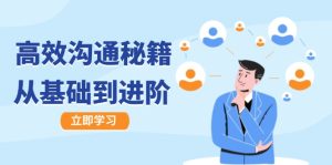 高效沟通秘籍：成长有方向，从基础到进阶，图文音频一应俱全-学仕资源网